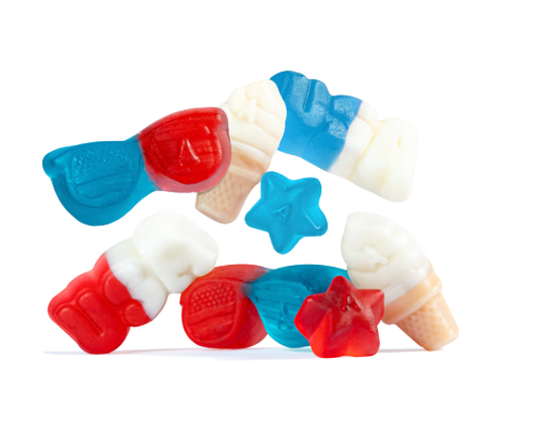 Gummy Star-Spangled Sweets