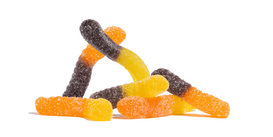 Fall Sour Gummy Worms