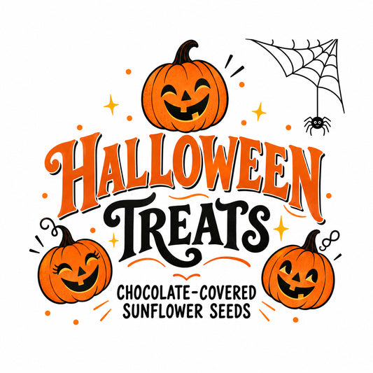 Halloween Mix Chocolate Covered Sunflower Seeds