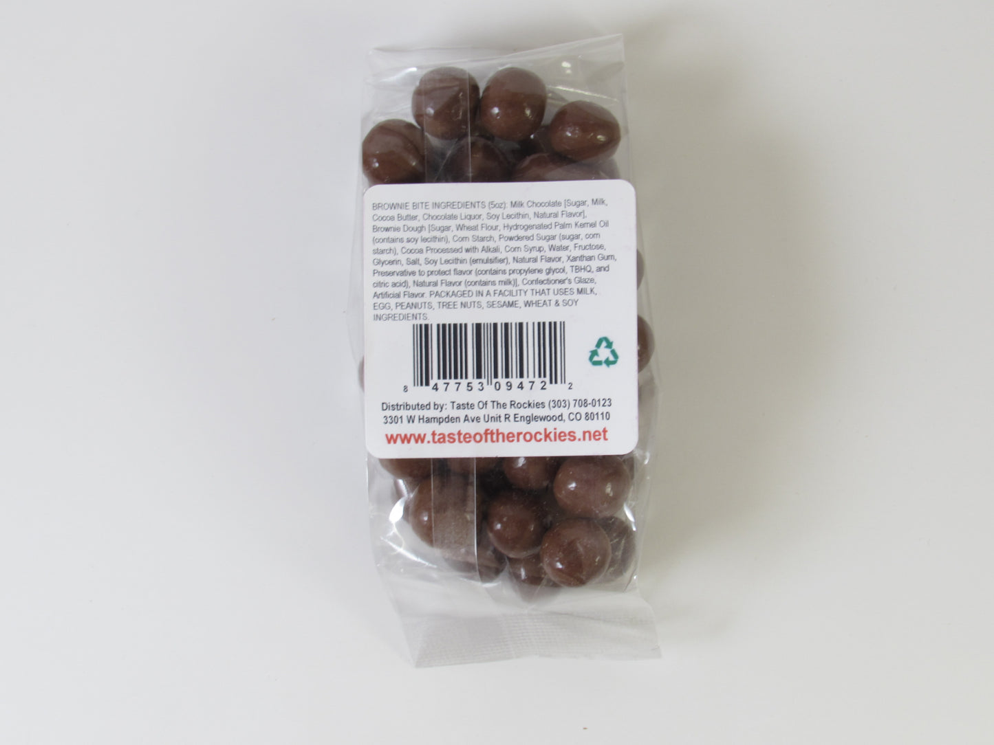 Milk Chocolate Brownie Bites