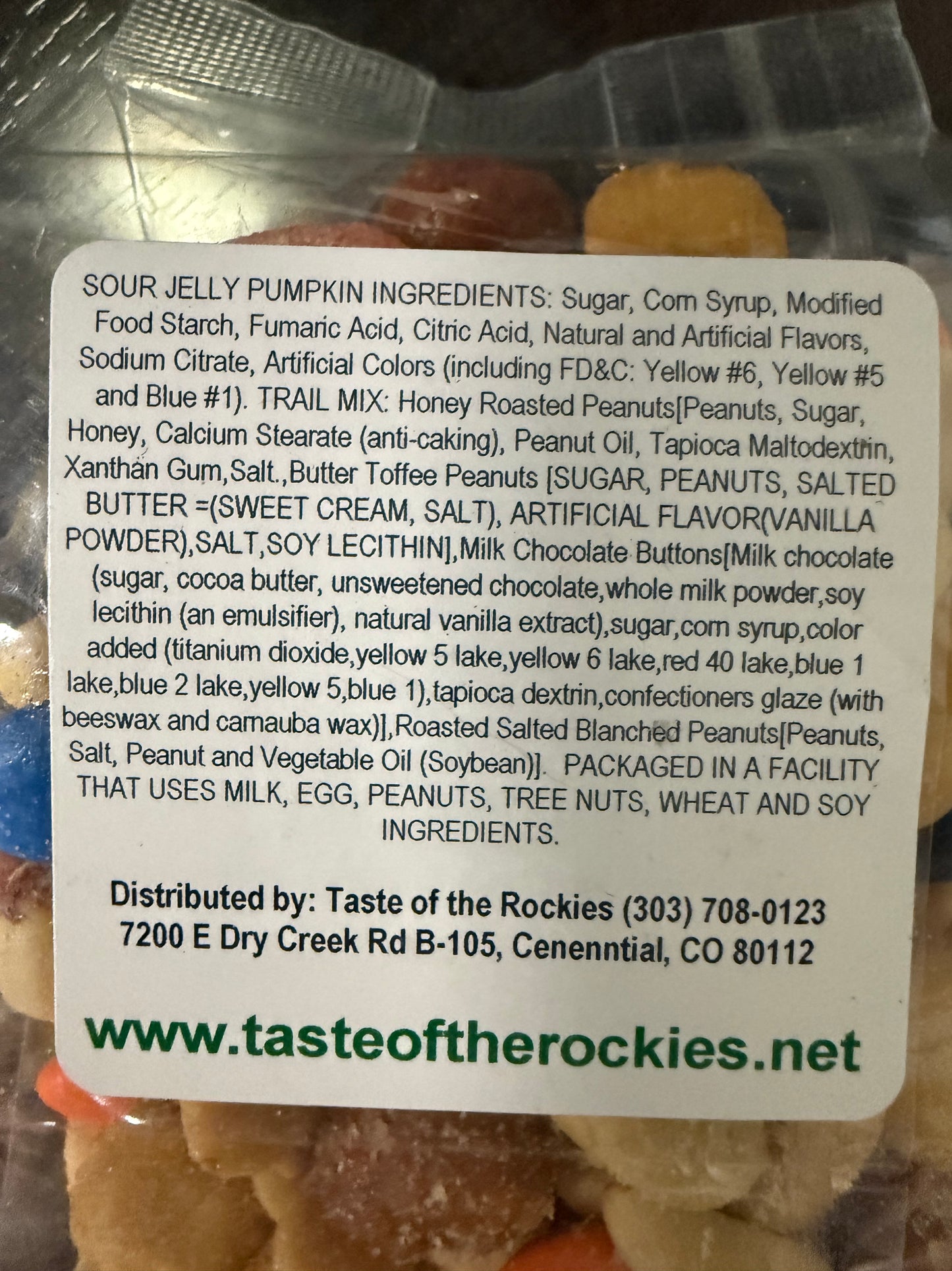Pumpkin Patch Snack Mix