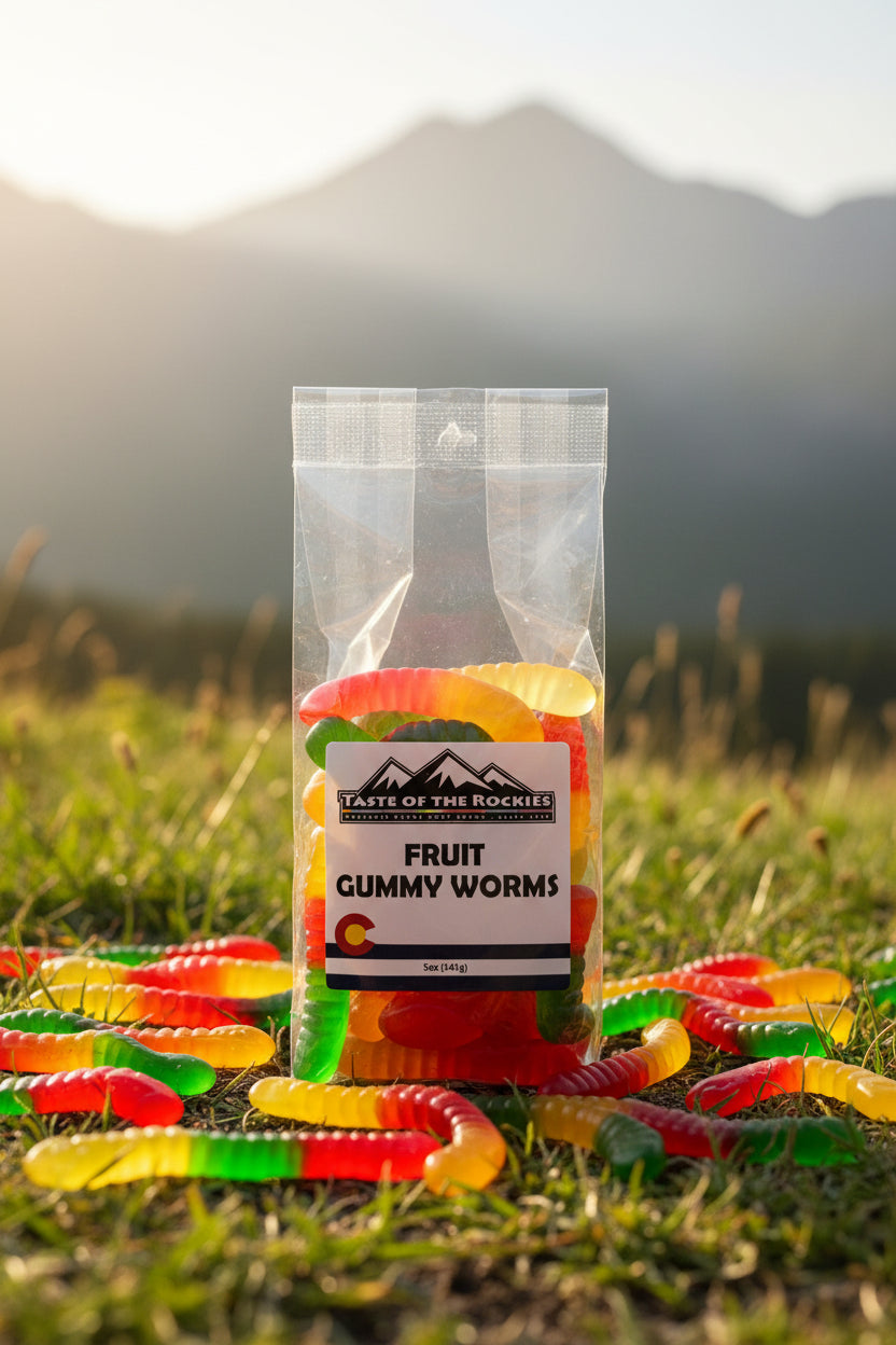 Fruity Gummy Worms