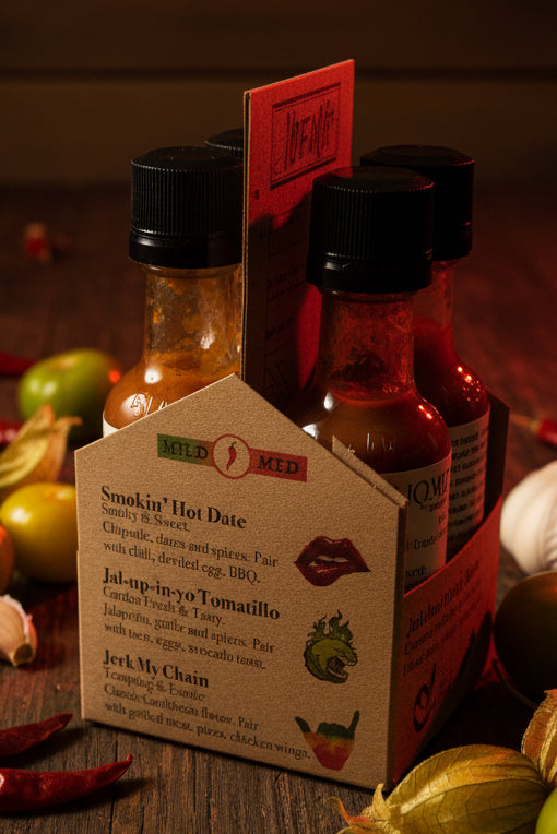 Cooper's Small Batch Hot Sauce 6 pack Sampler
