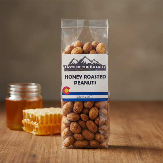 Honey Roasted Peanuts - Taste Of The Rockies