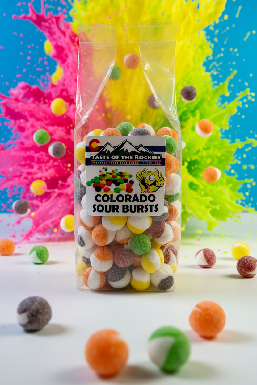 Colorado Sour Bursts - Freeze Dried Sour Fruit Chews