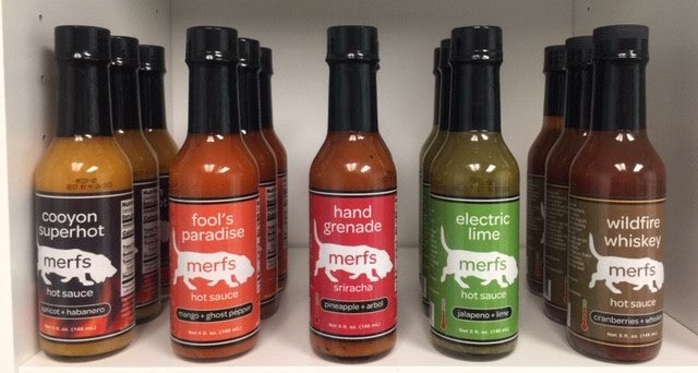 Merfs Hot Sauce: Hand Grenade Sriracha