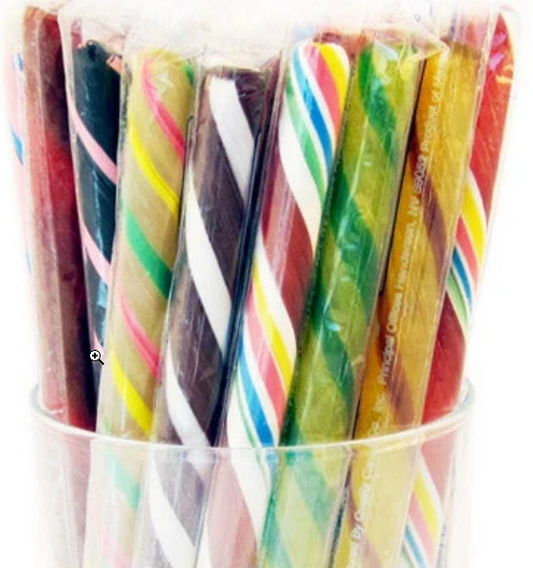 Candy Sticks - Box of 80 sticks