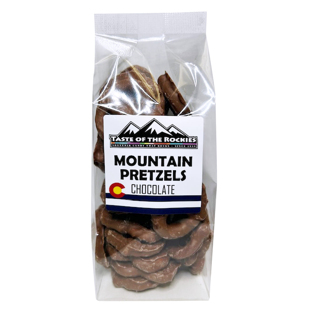 Milk Chocolate Mountain Pretzels