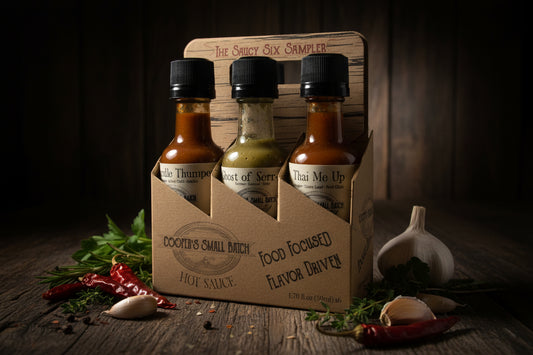 Cooper's Small Batch Hot Sauce Samplers