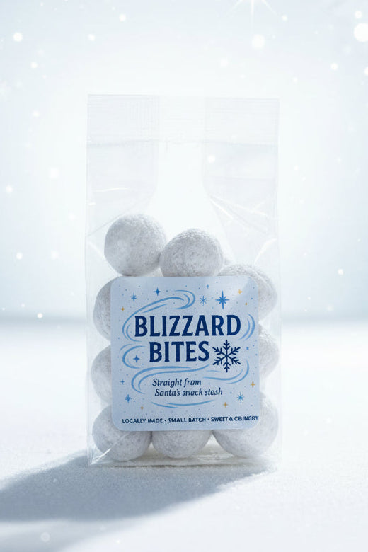 Blizzard Bites - Dusted Milk Chocolate Praline Peanut