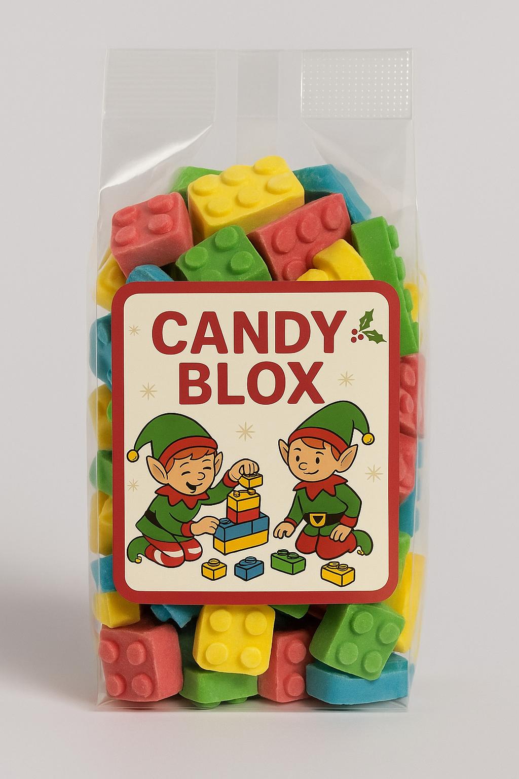 Christmas Candy Blox - Build your own winter wonderland! 7oz