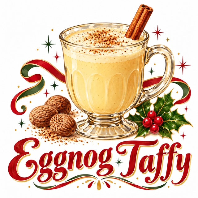 Egg Nog Taffy