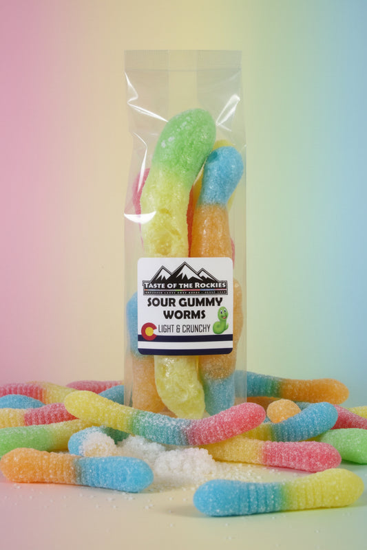 Colorado Freeze Dried Sour Worms
