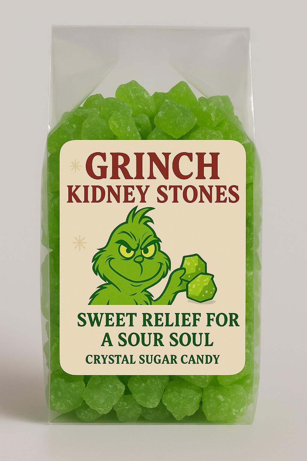 Grinch Stones - Crystal Rock Candy
