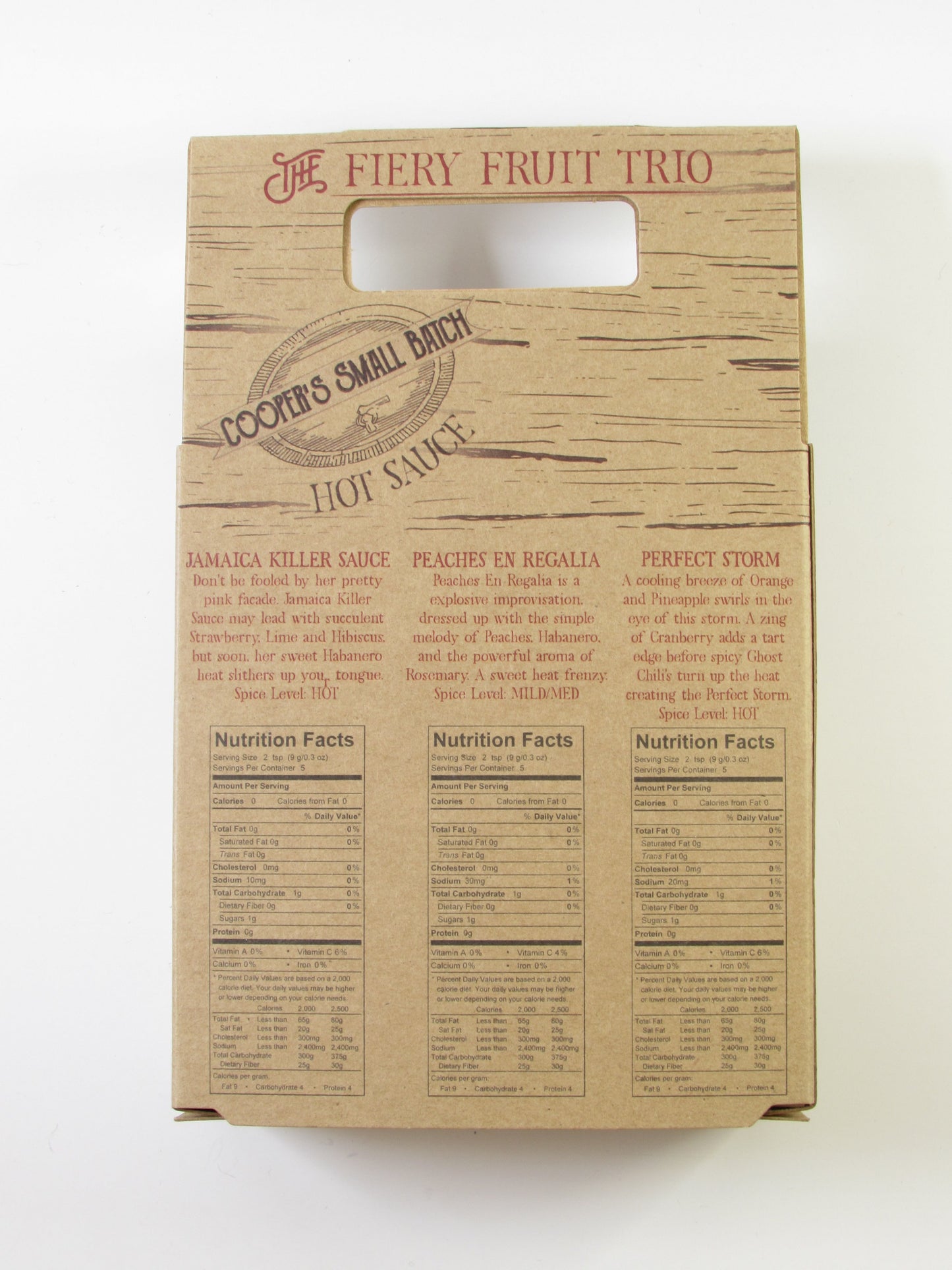 Cooper's Small Batch Hot Sauce Samplers
