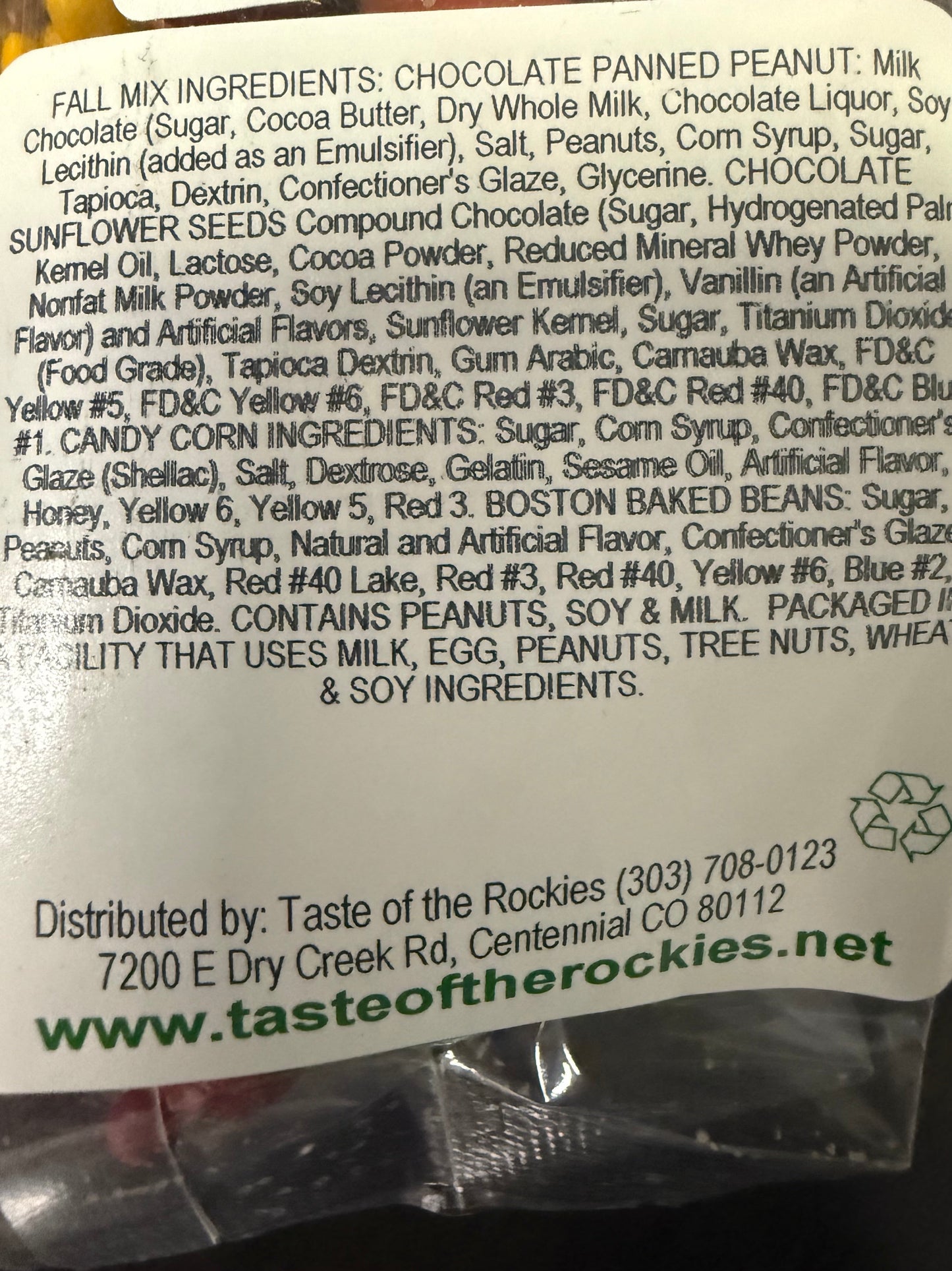 Gourmet Fall Mix