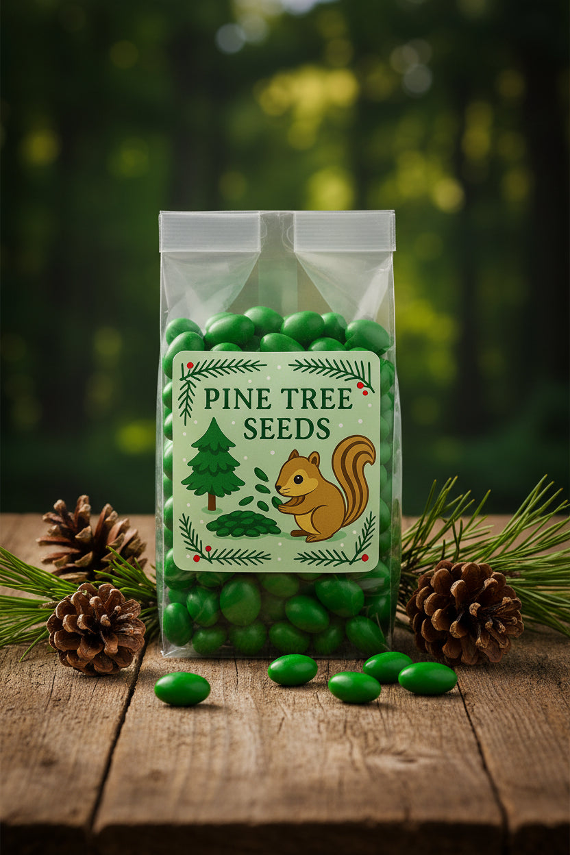 Pine Tree Seeds-Chocolate Covered Sunflower Seeds