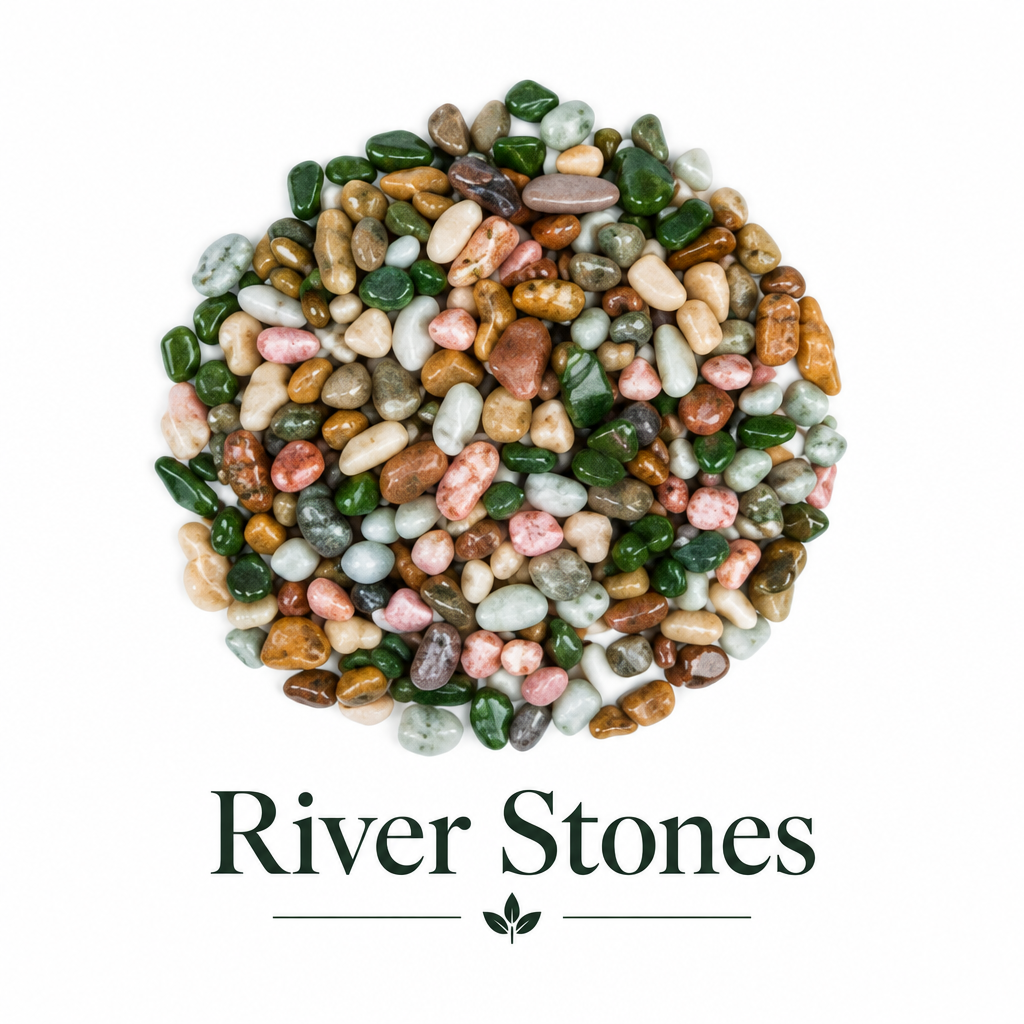 River Stone Mix- Rocks You Can Eat