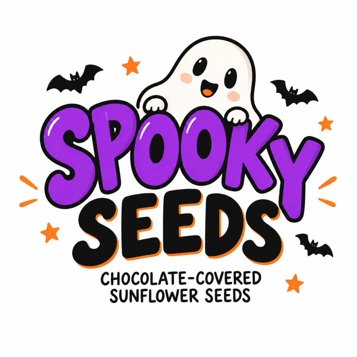 Halloween Mix Chocolate Covered Sunflower Seeds