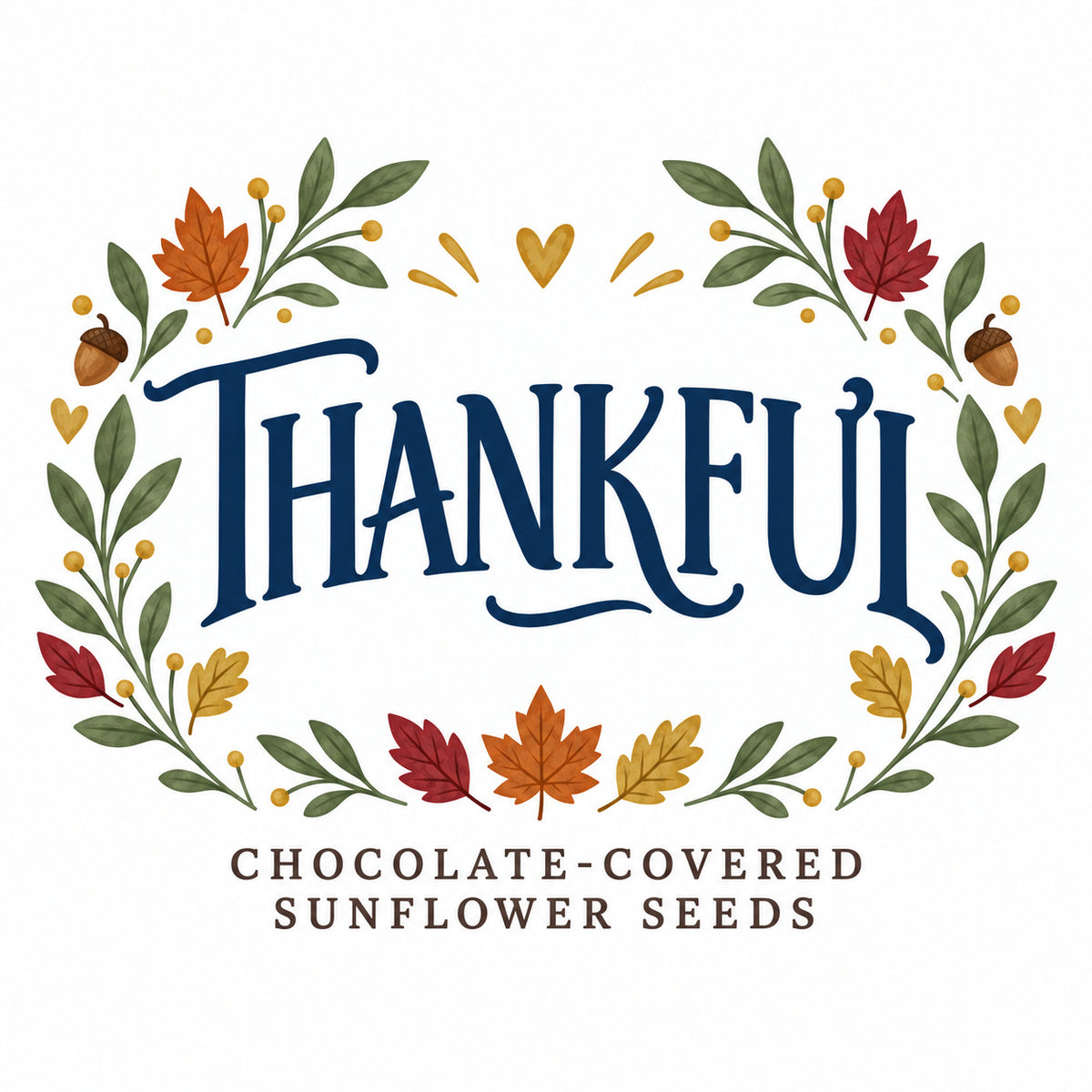 Fall Mix Chocolate Covered Sunflower Seeds