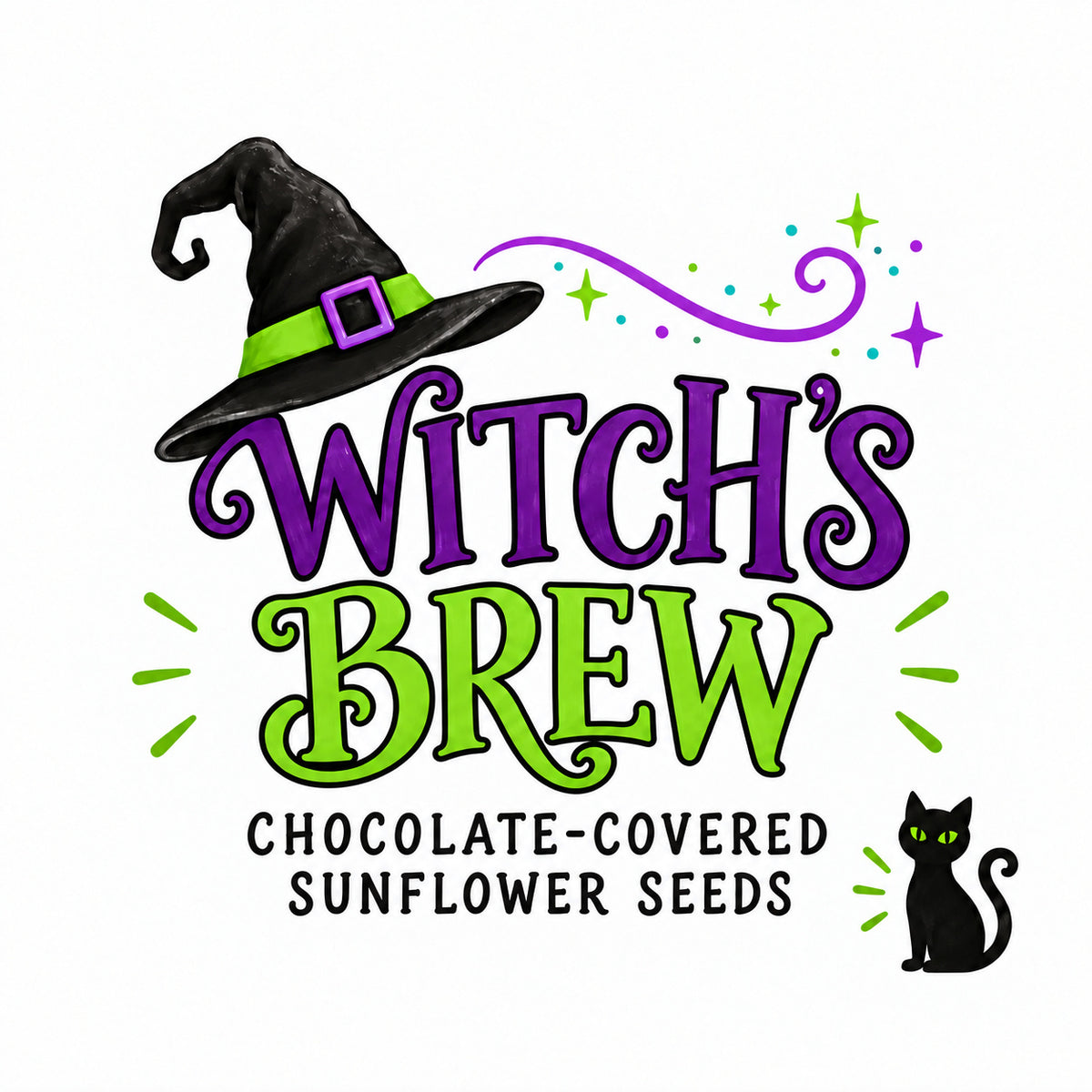 Halloween Mix Chocolate Covered Sunflower Seeds