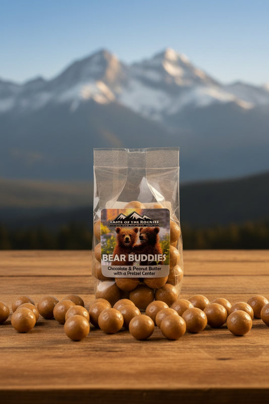 Milk Chocolate Peanut Butter Pretzel Snack Bites - Bear Buddies