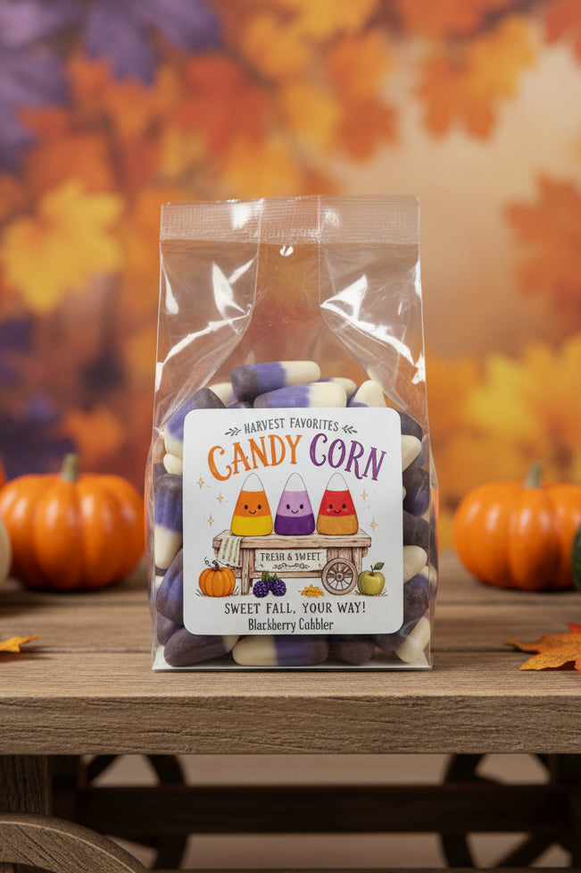 Blackberry Candy Corn