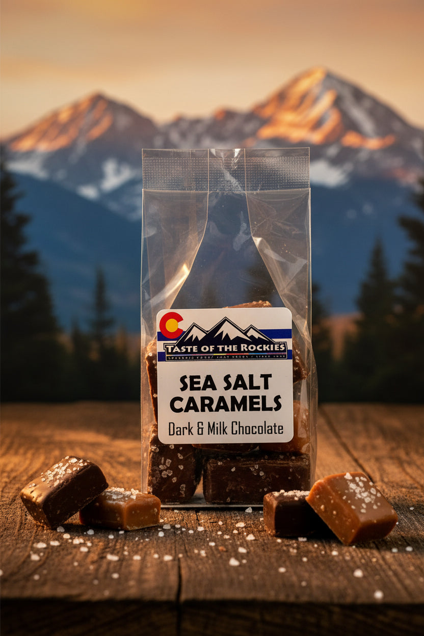 Sea Salt Caramels- Milk, Dark & Mix