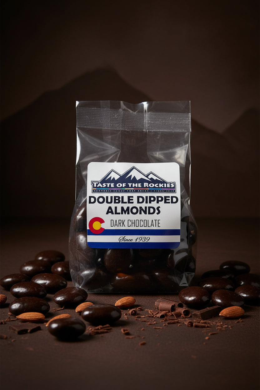 Chocolate Covered Almonds- Double Dipped