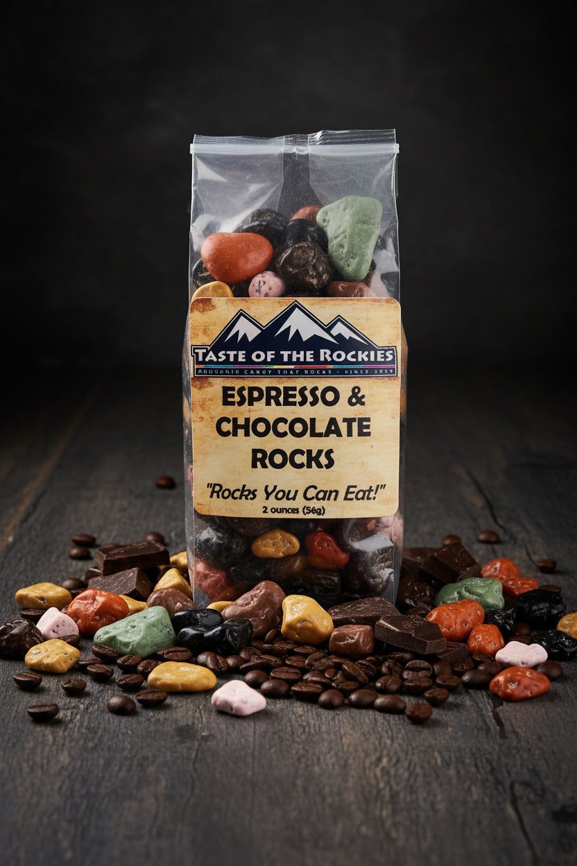 Espresso and River Rock Chocolate