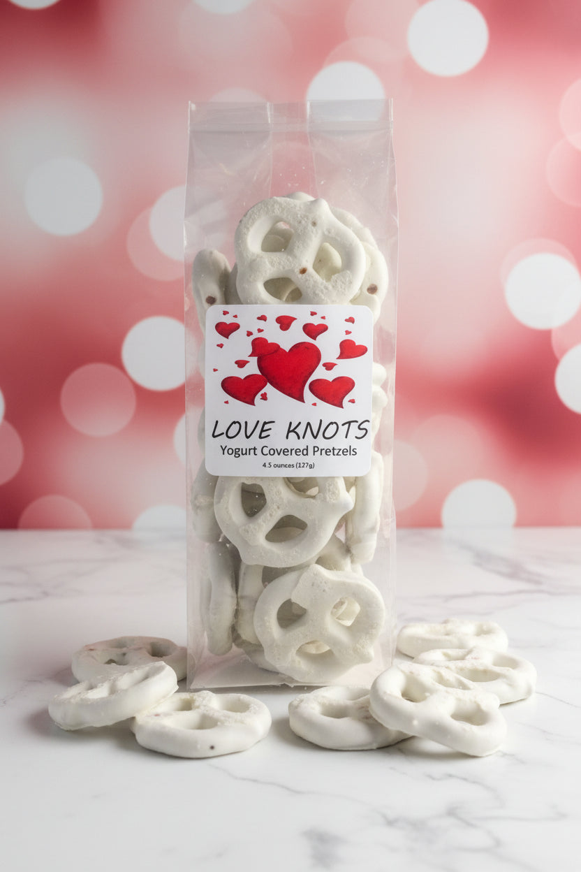 Love Knot Yogurt Pretzels - Taste Of The Rockies