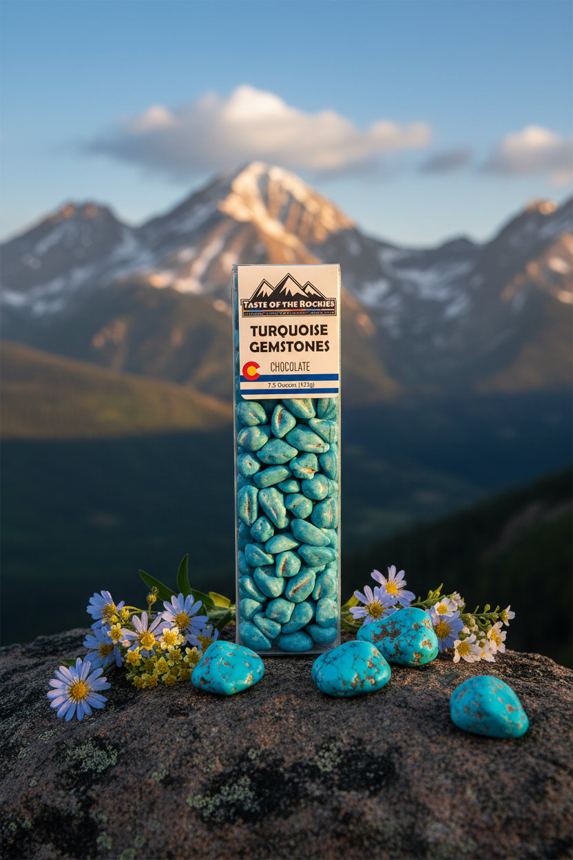 Turquoise Rocks - Chocolate Rocks
