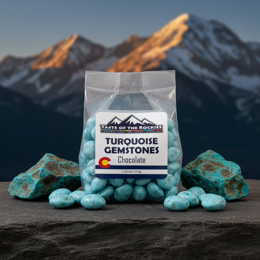 Turquoise Rocks - Chocolate Rocks