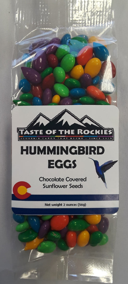 Hummingbird Eggs - Chocolate-covered sunflower seeds - Taste Of The Rockies