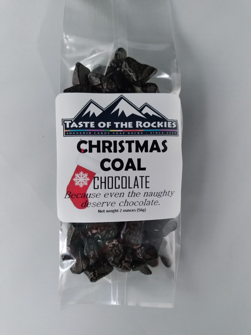Chocolate Christmas Coal - Taste Of The Rockies