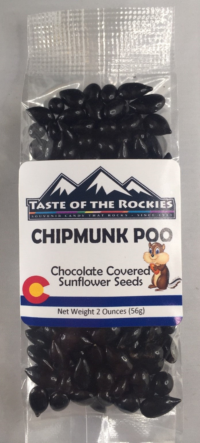 Chipmunk Poo - Chocolate-covered sunflower seeds - Taste Of The Rockies
