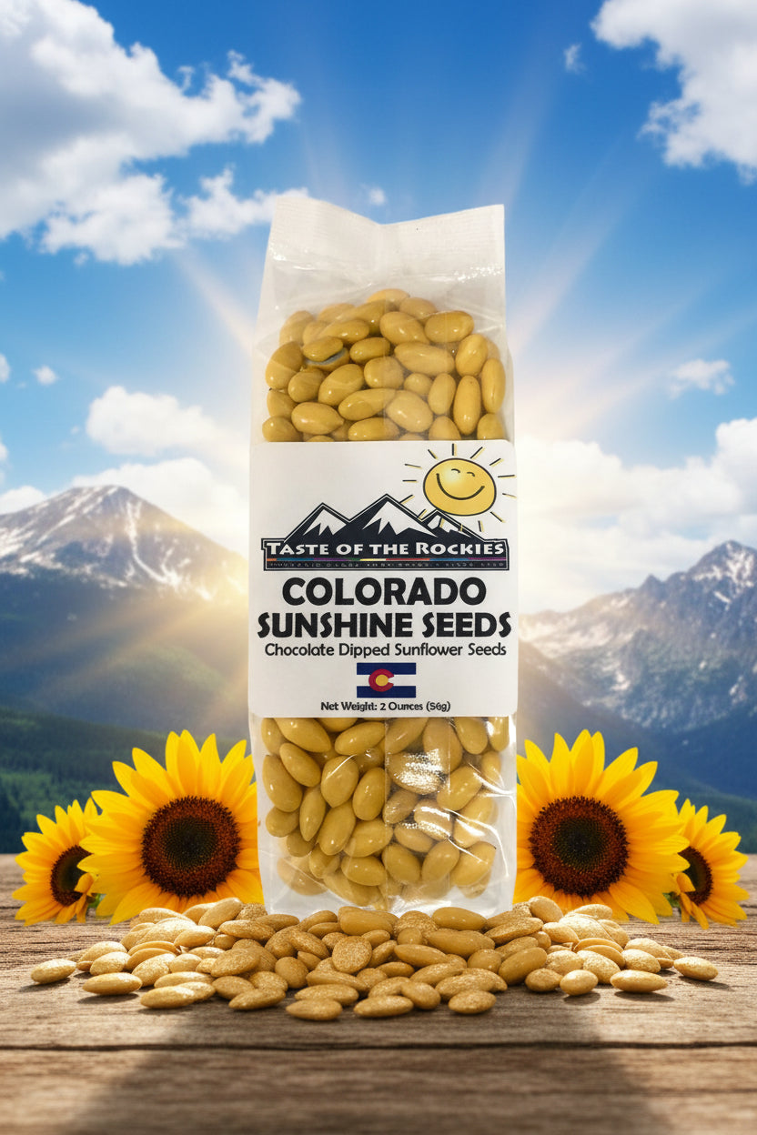Colorado Sunshine Seeds-Chocolate Covered Sunflower Seeds