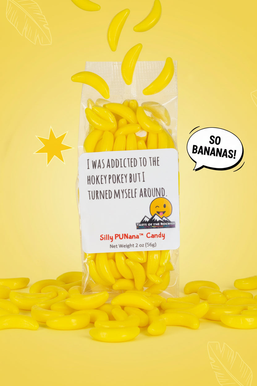 Silly PUNanas: Hilarious Puns, Delicious Candy