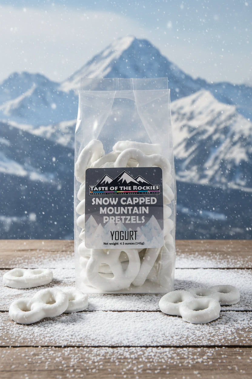 Snow Capped Mountain Pretzels - Taste Of The Rockies