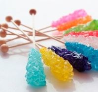 Rock Candy Swizzle Sticks - 10 Sticks