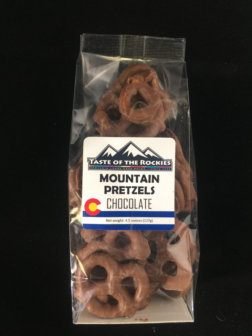 Milk Chocolate Mountain Pretzels - Taste Of The Rockies